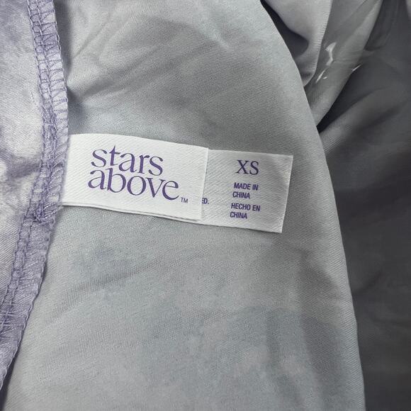 Stars Above Women's Purple Tie-Dye Satin Sleep Camisole - Size XS - NWT - Picture 2 of 8